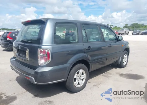 2006 Honda Pilot Lx z USA, uszkodzony, nr VIN 5FNYF28156B004291